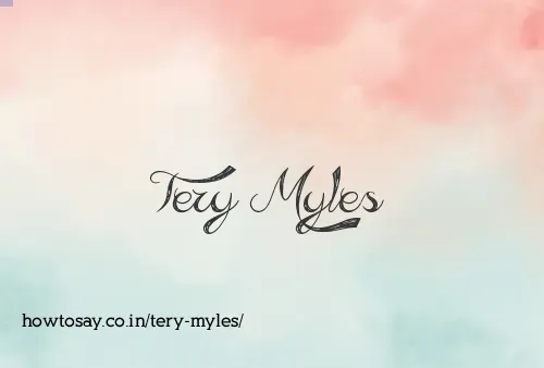 Tery Myles