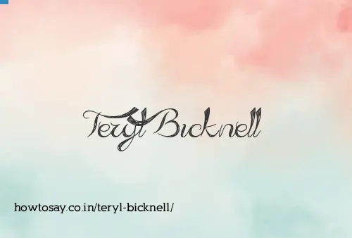 Teryl Bicknell