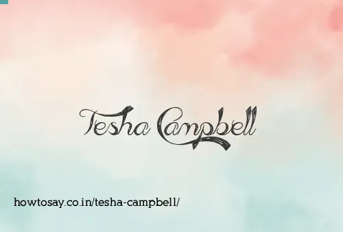 Tesha Campbell