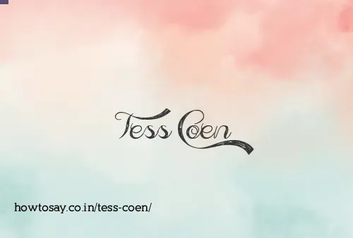 Tess Coen