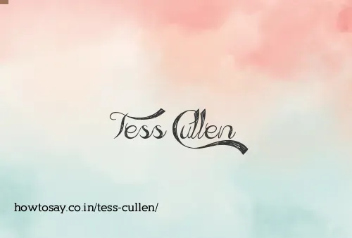 Tess Cullen