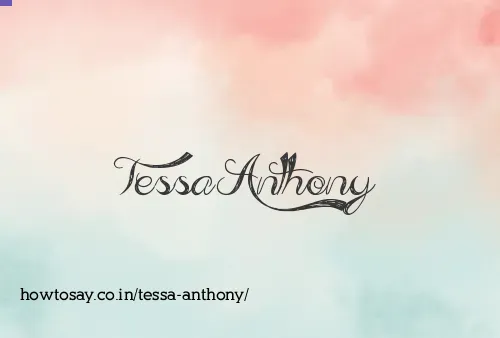 Tessa Anthony