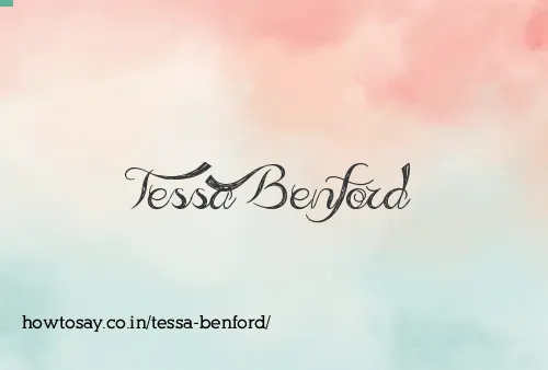 Tessa Benford