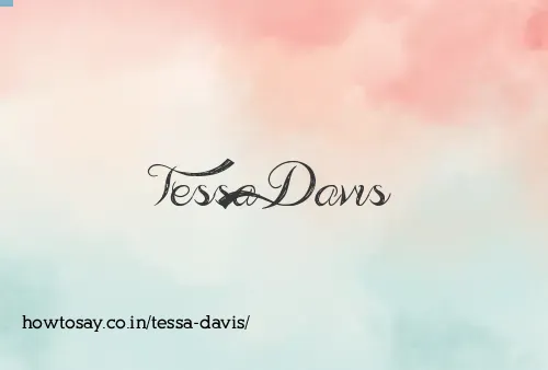 Tessa Davis