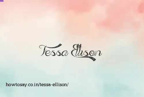 Tessa Ellison