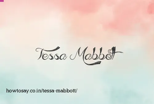 Tessa Mabbott