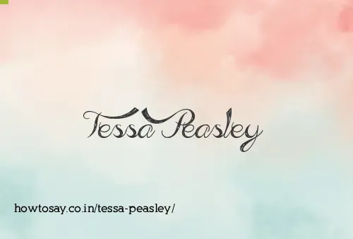 Tessa Peasley