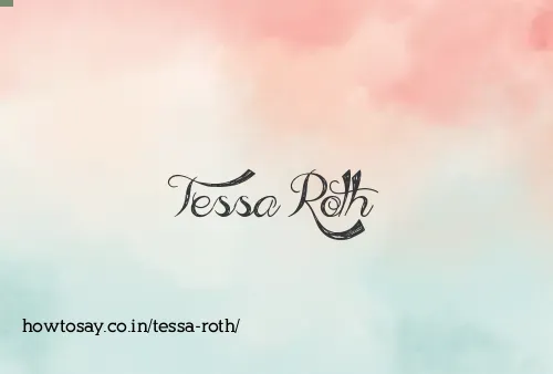 Tessa Roth