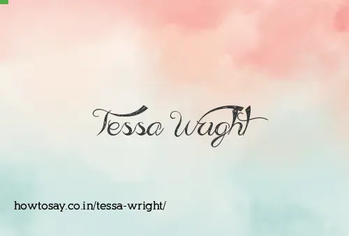 Tessa Wright