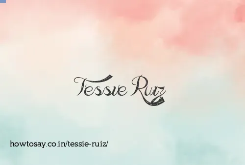 Tessie Ruiz