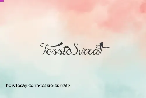Tessie Surratt