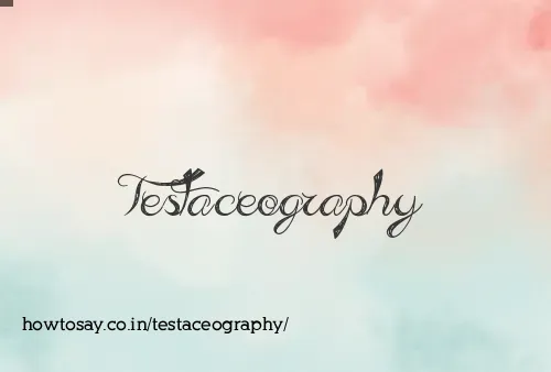 Testaceography