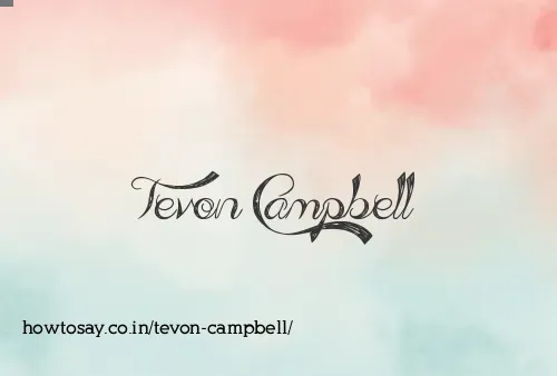 Tevon Campbell