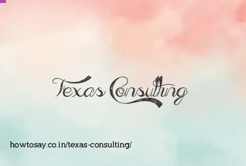 Texas Consulting