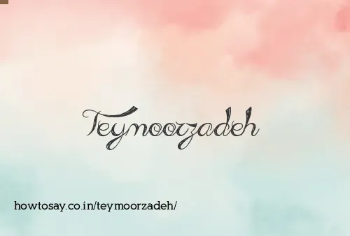 Teymoorzadeh