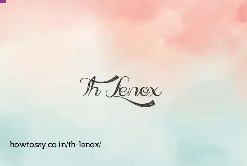 Th Lenox