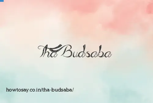 Tha Budsaba