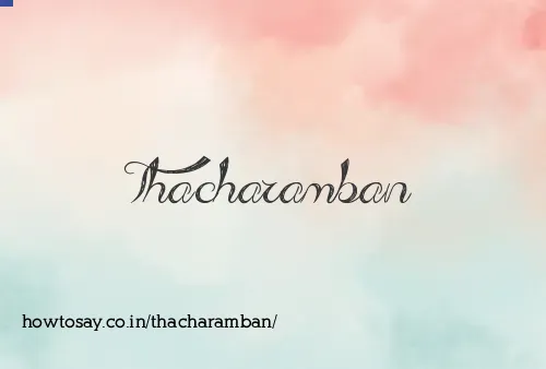 Thacharamban