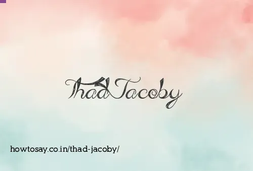 Thad Jacoby