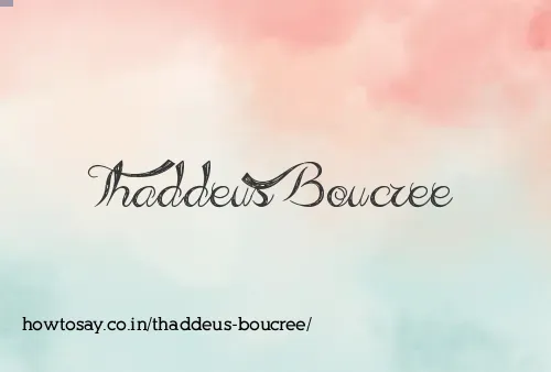 Thaddeus Boucree