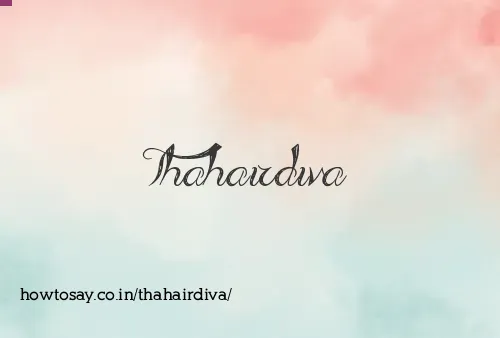 Thahairdiva