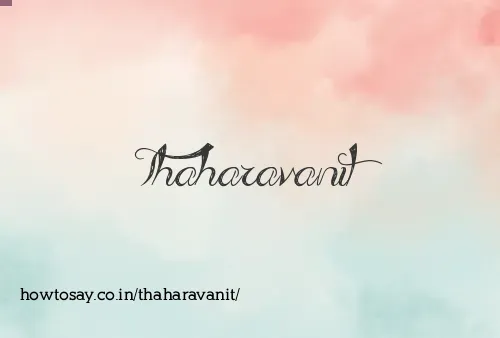 Thaharavanit
