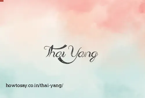 Thai Yang