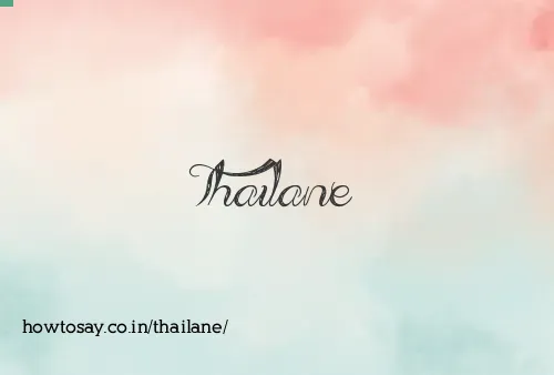 Thailane