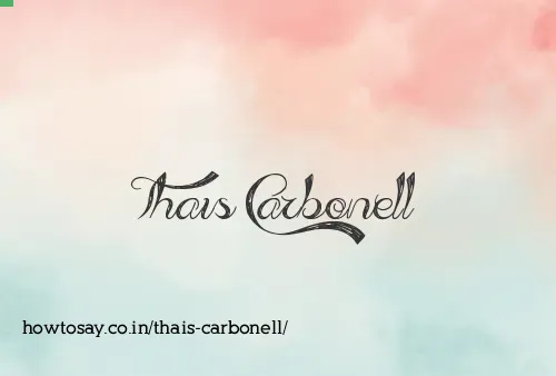 Thais Carbonell