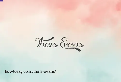 Thais Evans
