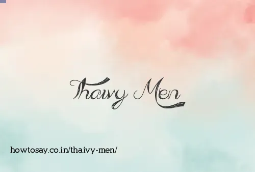 Thaivy Men