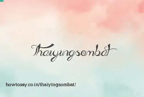 Thaiyingsombat