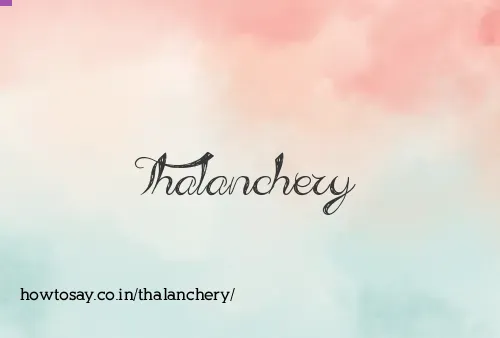 Thalanchery
