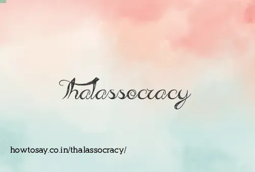 Thalassocracy