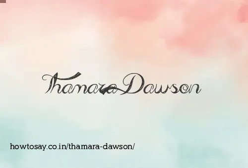 Thamara Dawson