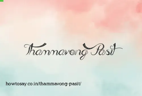 Thammavong Pasit