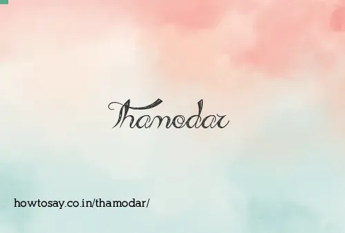 Thamodar