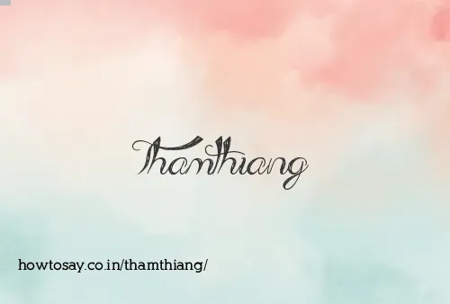 Thamthiang