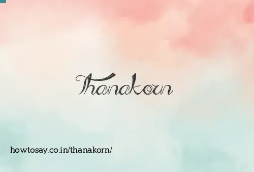 Thanakorn