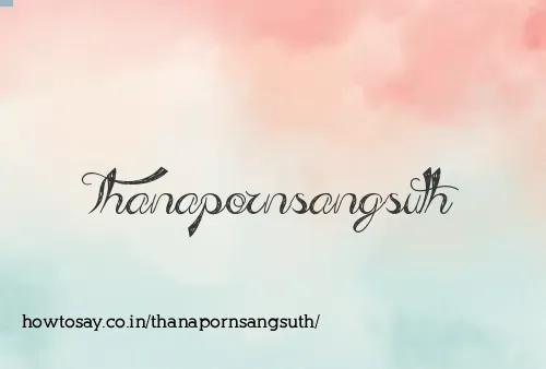 Thanapornsangsuth