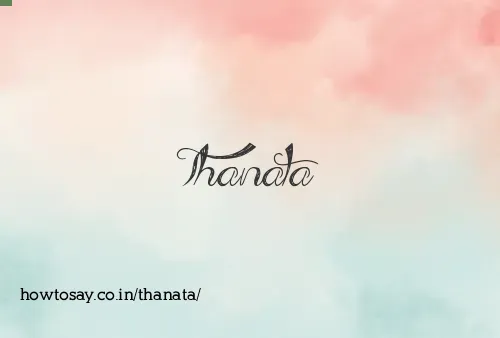 Thanata