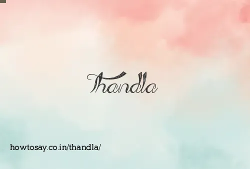 Thandla