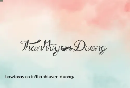 Thanhtuyen Duong