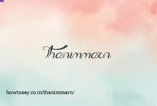 Thanimmarn