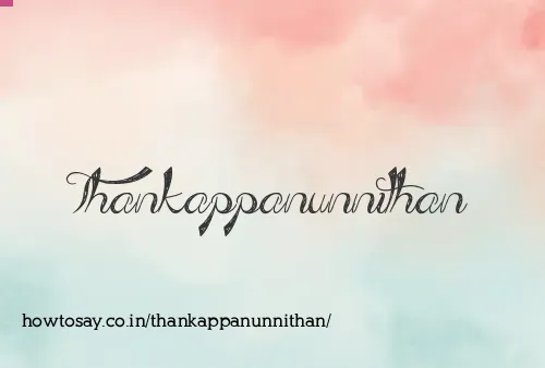 Thankappanunnithan