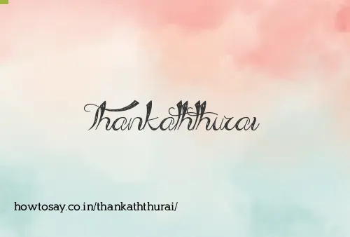 Thankaththurai