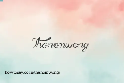Thanomwong