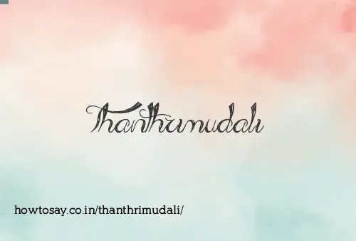 Thanthrimudali