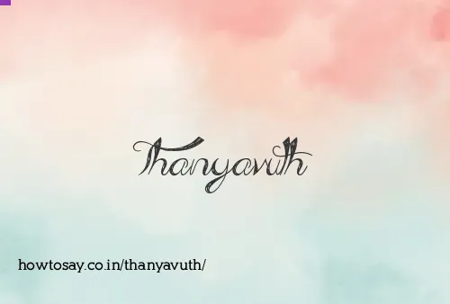 Thanyavuth