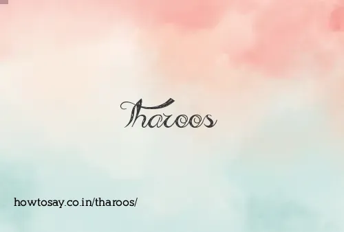 Tharoos